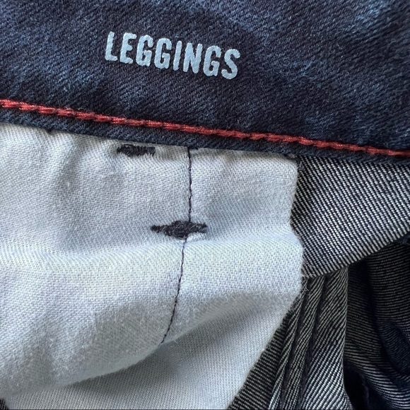 Banana Republic Denim Leggins Jeans in Dark Blue Size 32 - Picture 7 of 10